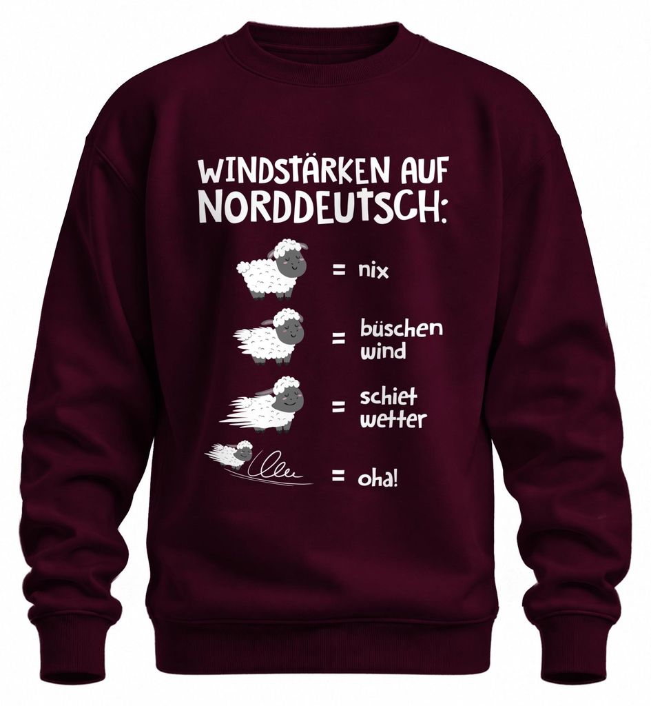 Sudaderas y jerséis uni, color burdeos, talla M. Diseño con Imagen del producto 