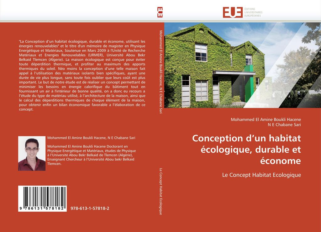 Conception d'un habitat écologique, durable et économe