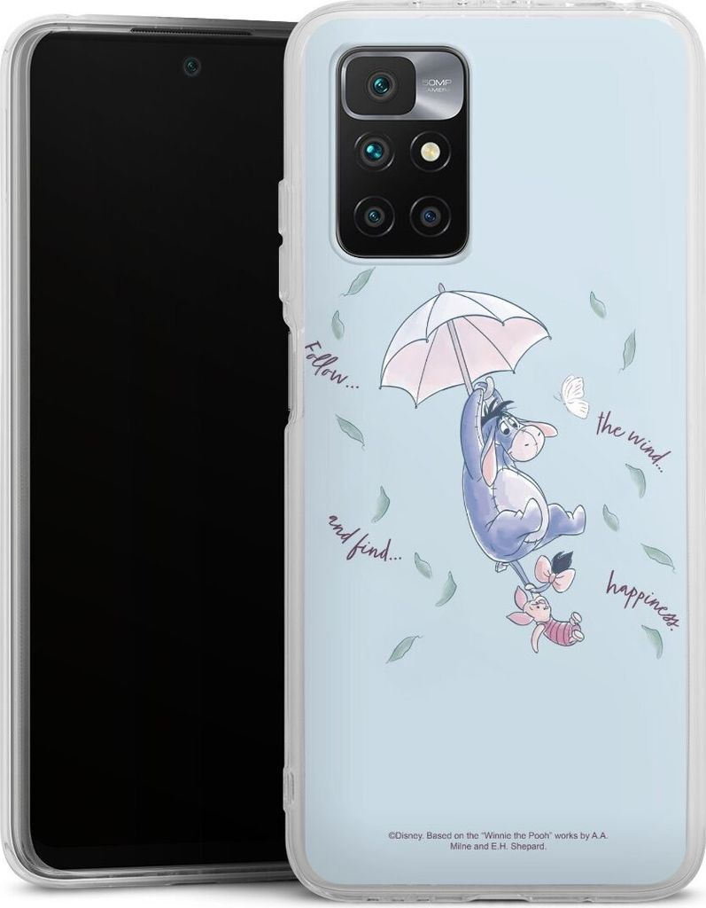 DeinDesign Handyhülle für Xiaomi Redmi 10 Silikon Hülle Case Smartphone Schutzhülle Disney Offizielles Lizenzprodukt Winnie Puuh I-Aah