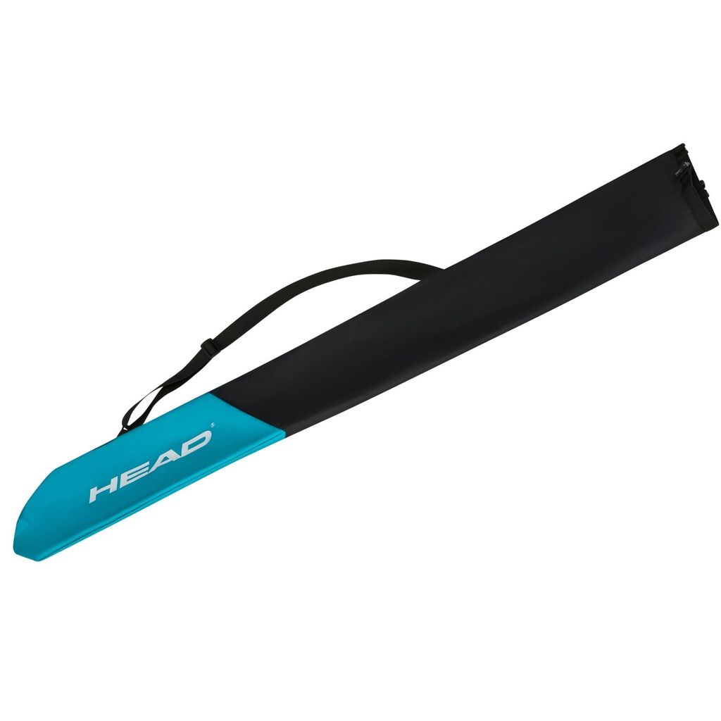 A ski bag with the HEAD logo on a white background.