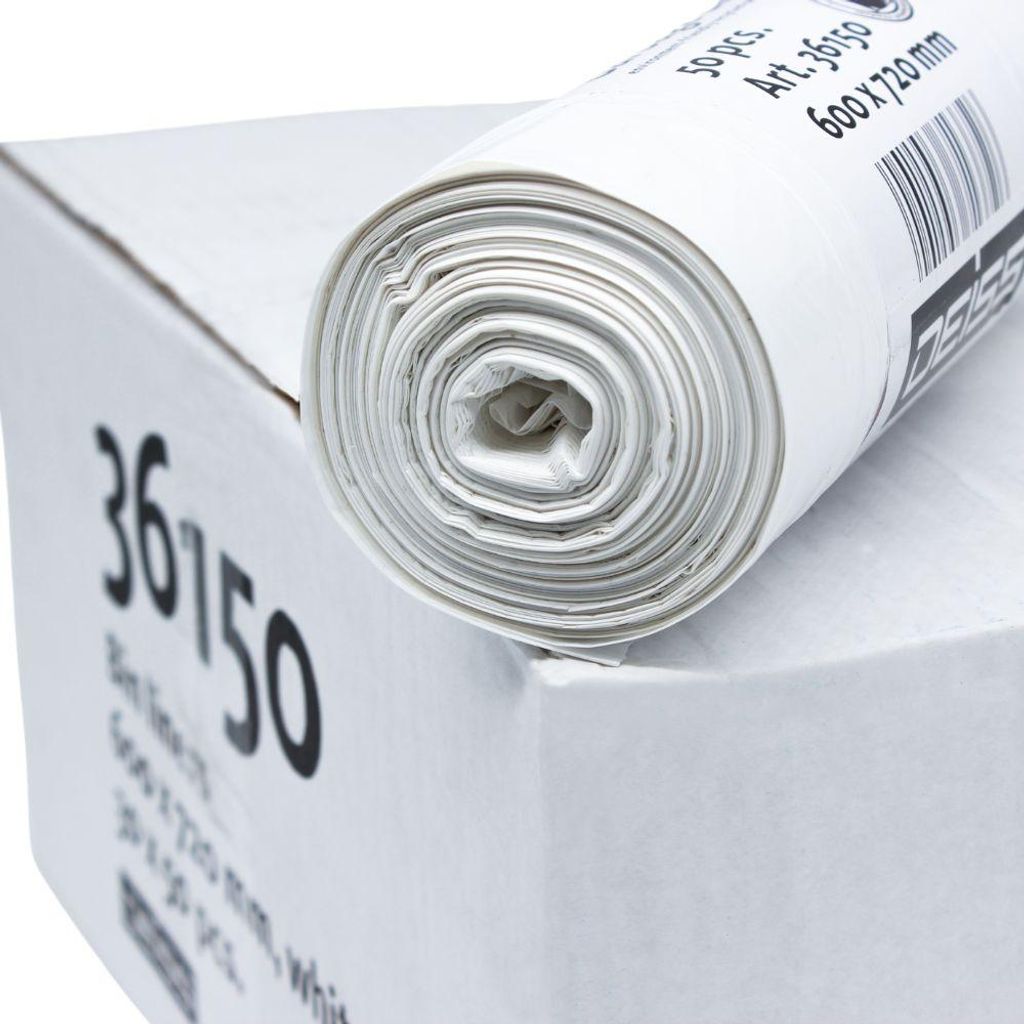 DEISS LDPE Müllbeutel 60 Liter, 36150 - Rolle / 60 Liter | Produktbild 