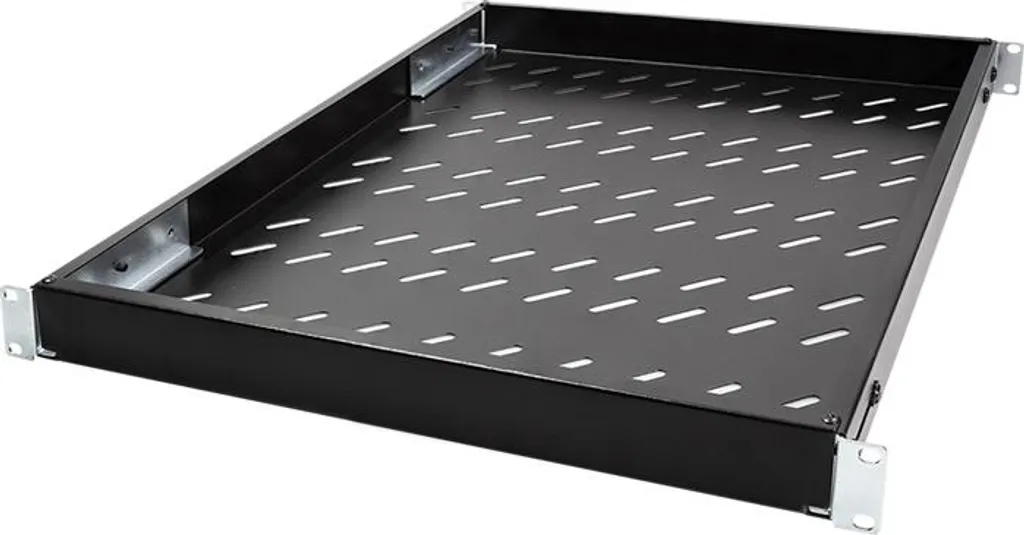 Support de tablette 19 pouces pour serveur 1U ajustable 350mm Gris - 2