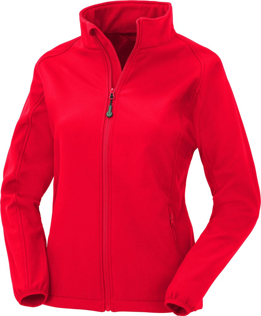 Result Genuine Recycled - Softshelljacke Zum Bedrucken für Damen PC4293 (S) (Rot)