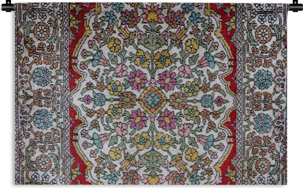 MuchoWow Wandteppich Wandbehang Persische Teppiche - Teppiche - Muster - Farben 60x40 cm Tapisserie Dekoration Wandtuch - Wanddekorationen