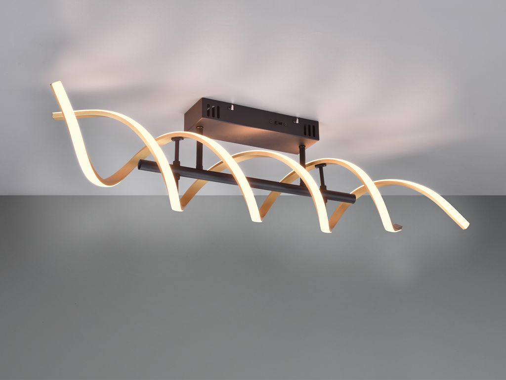Trio LED-Deckenleuchte Sequence 20,5 x 90 cm Produktbild 
