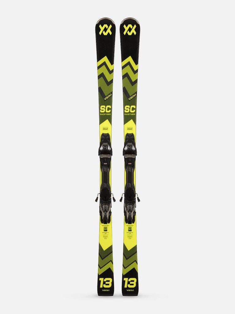 Völkl RACETIGER SC BLACK + VMotion11 GW Slalom Ski Fortgeschrittene 24/25 schwarz 148