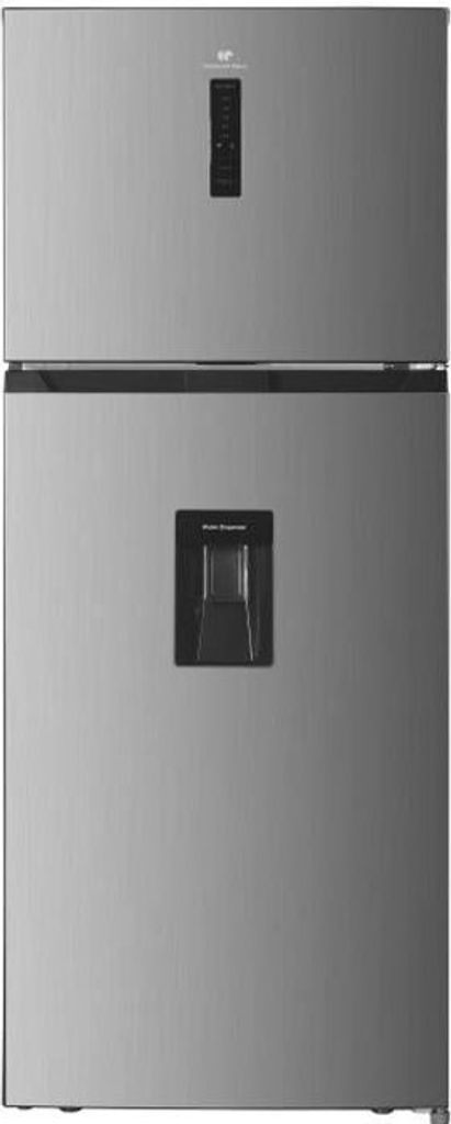 Kühlschrank hoch freien Gefrierschrank - Continental Edison - 413L - Gesamt ohne Frost - Edelstahl - L70 cm x H 178 cm