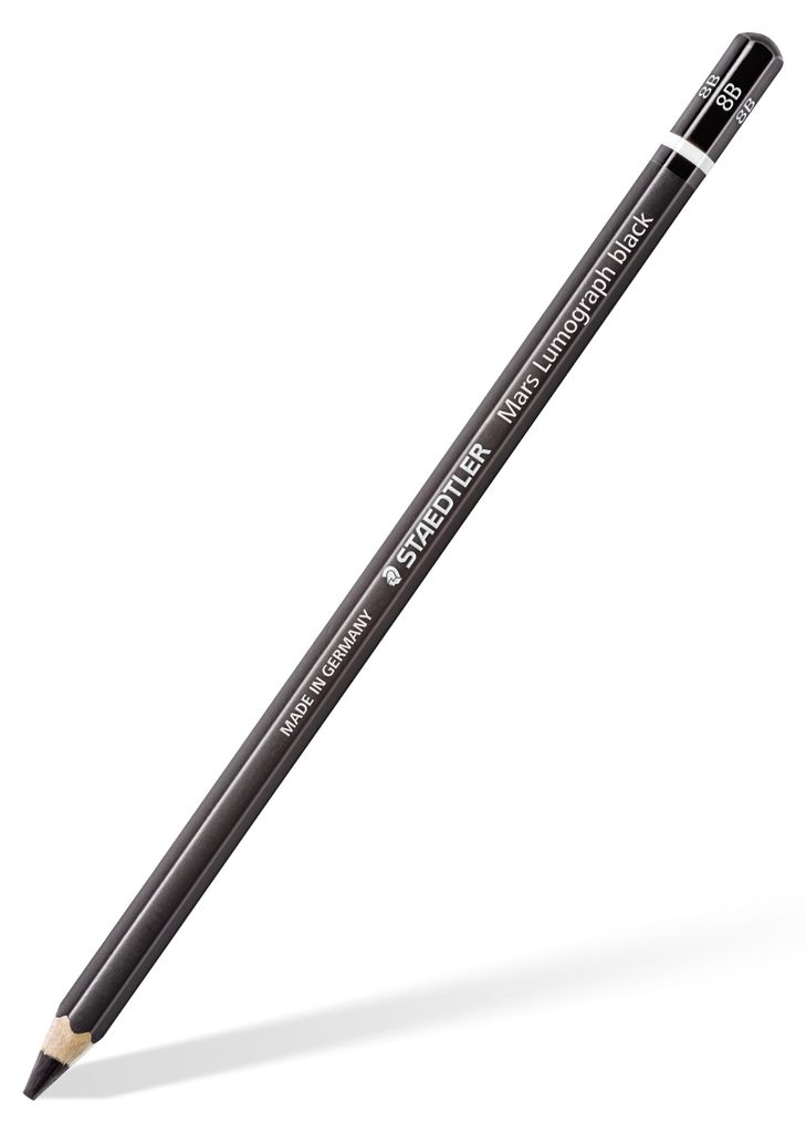 STAEDTLER Mars Lumograph black 100B Zeichenbleistift Produktbild 