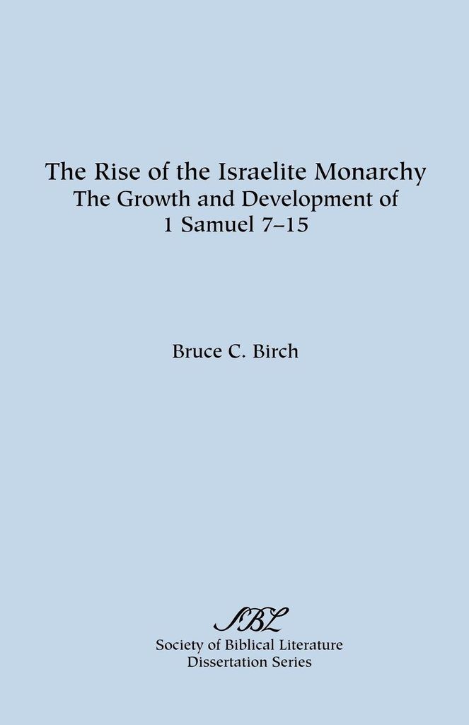 The Rise of the Israelite Monarchy