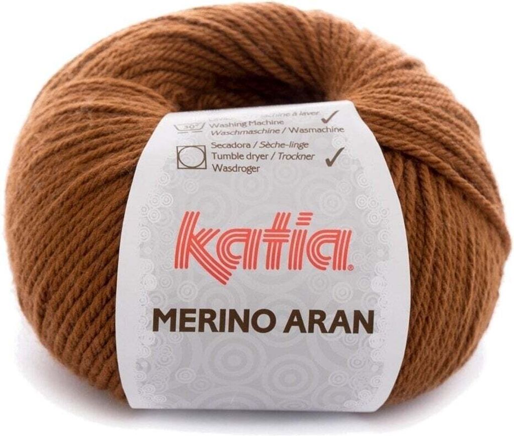Katia Merino Aran 37 Light Brown Strickgarn Produktbild 