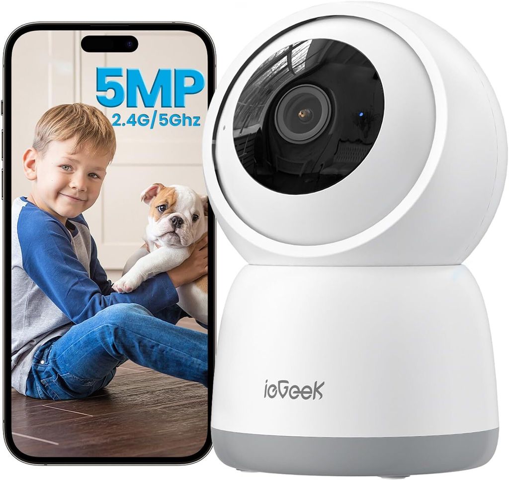 IP WLAN kamera kamera 5MP indoor s Bluetooth, PIR Obrázek produktu 