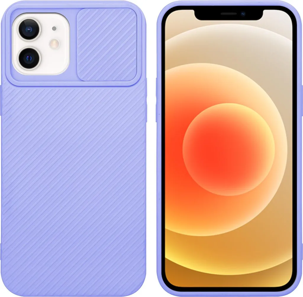 Cover iPhone 12 Viola Economica Cadorabo | Proteggi Fotocamera e Retro