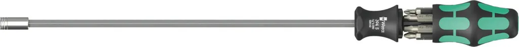 Tournevis Wera Kraftform Kompakt 27 XL avec lame longue et embouts Pouce