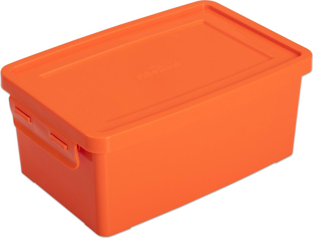 Betzold Aufbewahrungsbox, Farbe: orange, Setgröße: 1 Stück, Volumen: 3,8 l