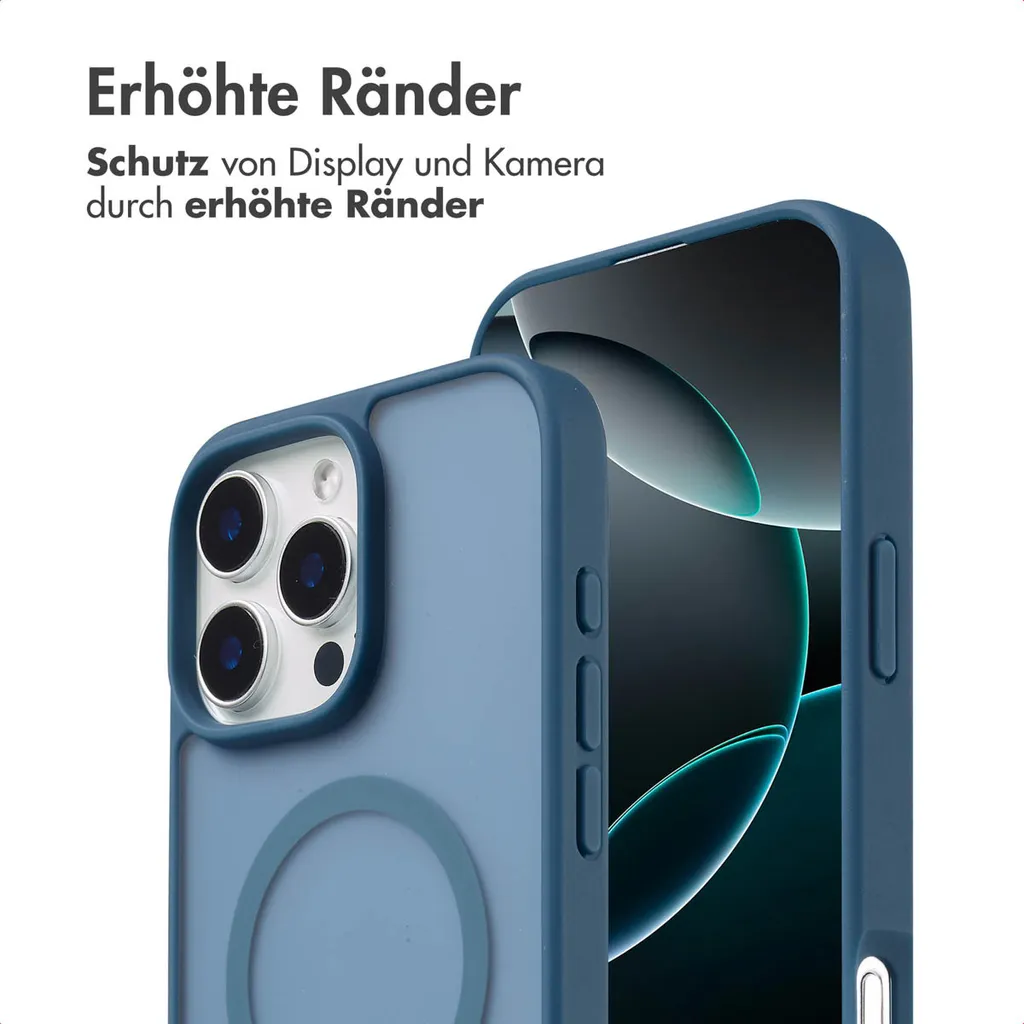 imoshion Color Guard Back Cover con MagSafe iPhone 16 Pro - Blu scuro - 4