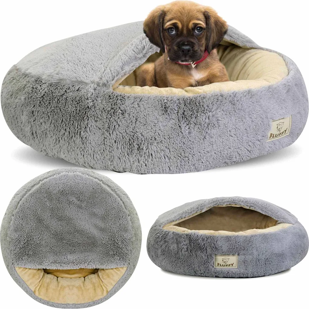 Lit pour chien 60 cm EDANTI - Fini le stress avec ce panier apaisant