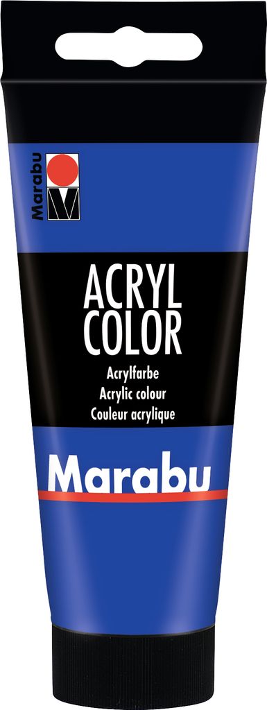 Marabu Acrylfarbe Acryl Color 100 ml ultramarinblau dunkel