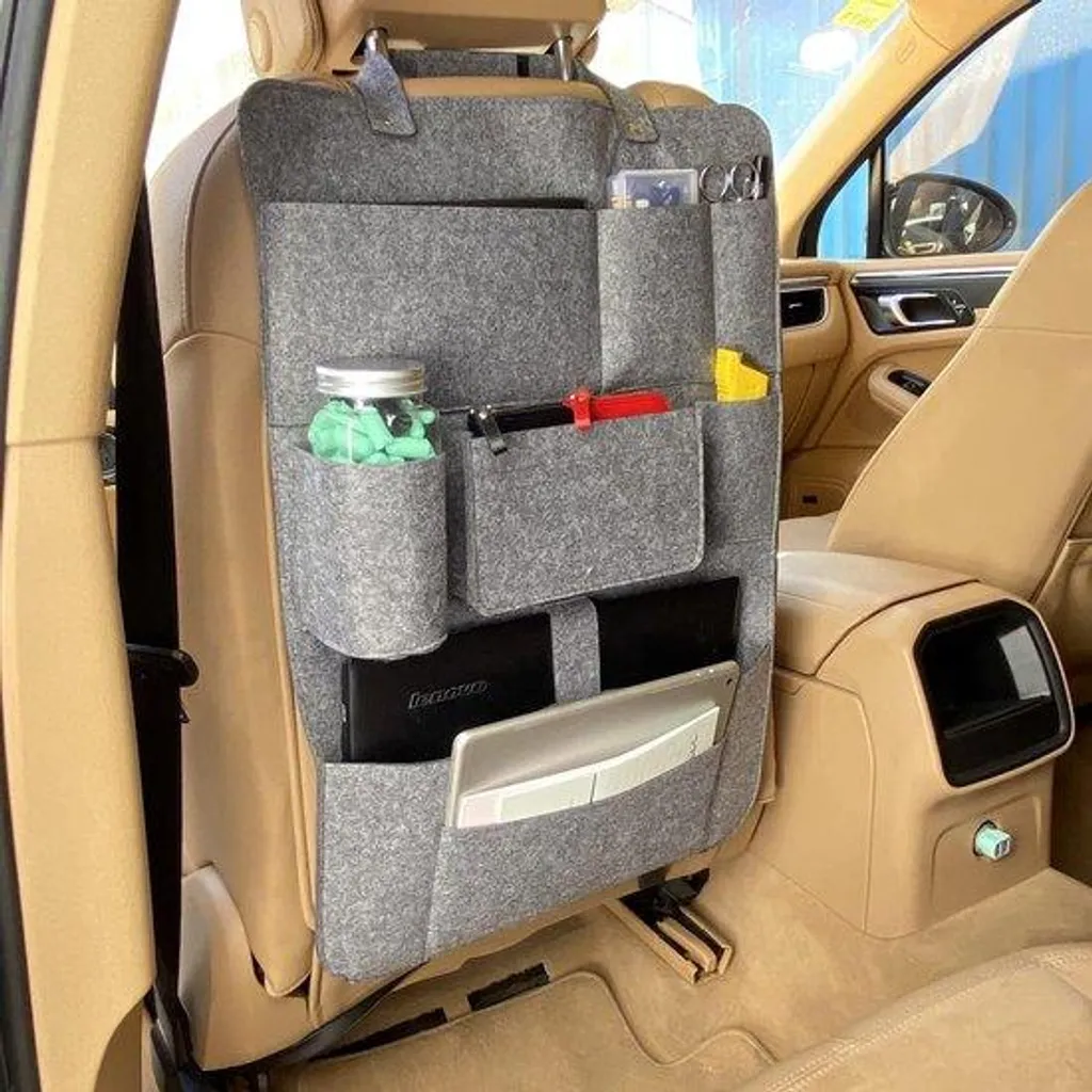 Organiseur de siège auto et protection latérale de banquette arrière