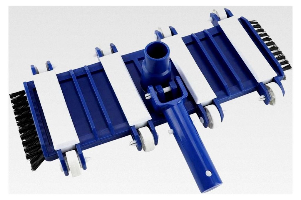 Flexible Poolbürste, Hochleistungs-Poolstaubsauger Reinigungsbürste für Schwimmbad und Fischteich (38 * 19 * 10 cm)