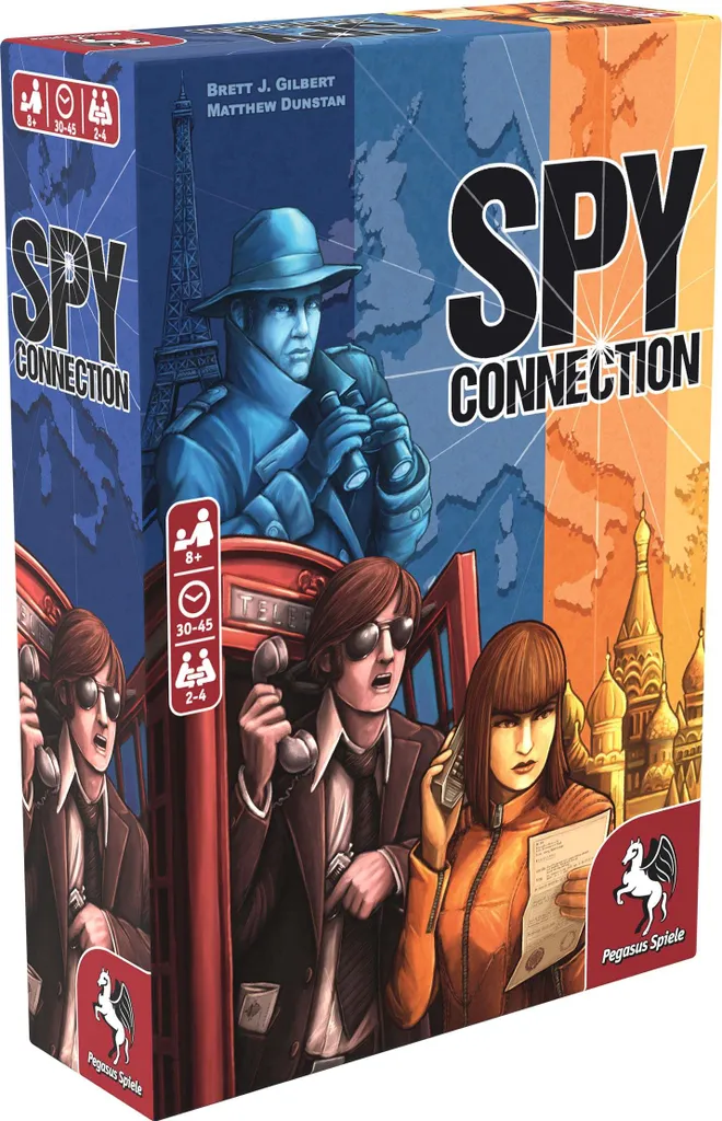 Spy Connection Jeu de Stratégie et d'Espionnage Pegasus Spiele 12 Ans