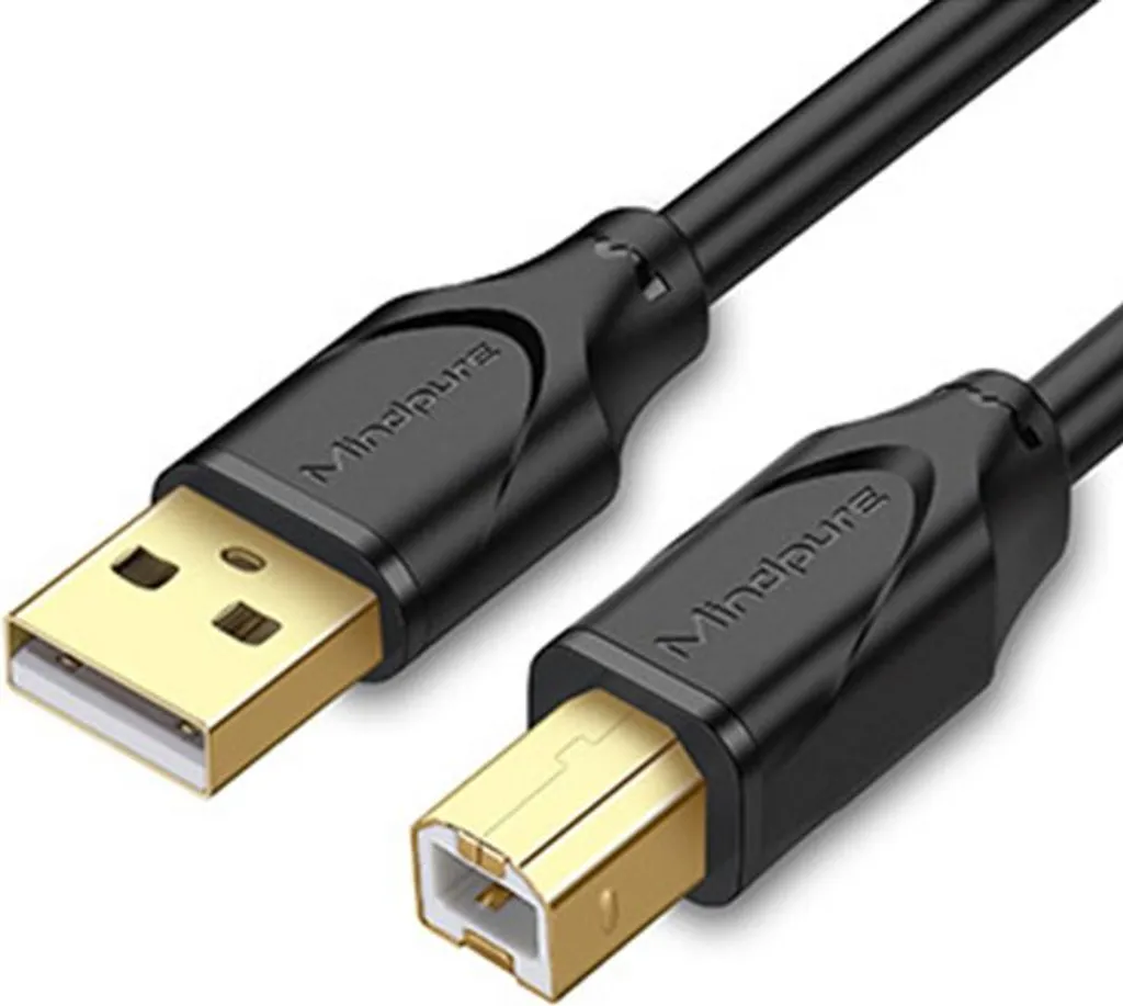 Cavo Stampante USB 10m INF Attivo - Trasmissione Dati Senza Perdite