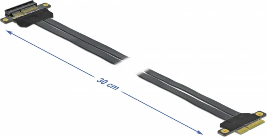 Riser PCIe x4 flexible 30cm : déportez vos ports pour gagner de la place