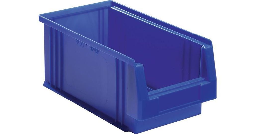 LA-KA-PE Sichtlagerkasten PLK 3a B150xT290xH125 mm blau