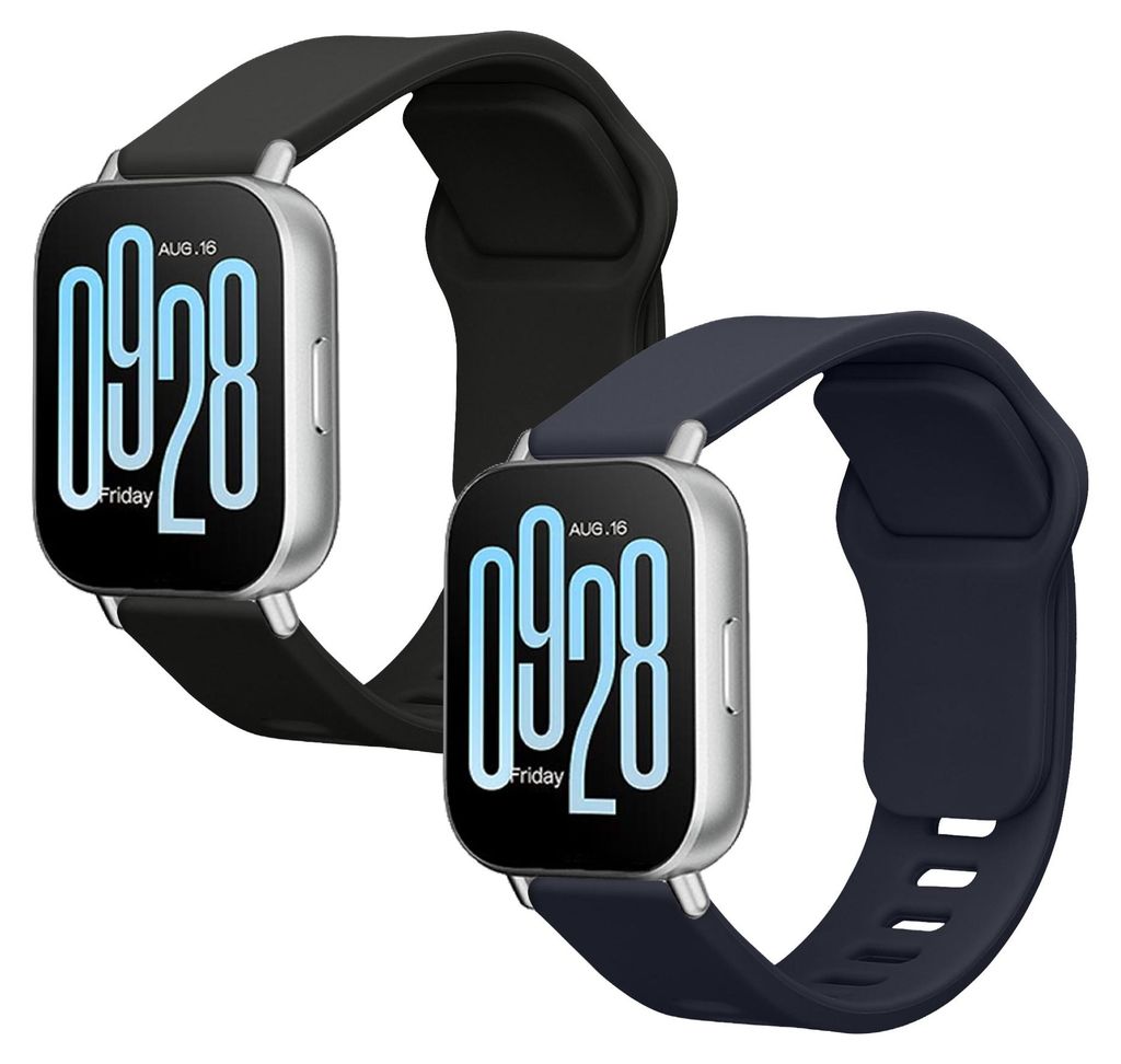 kwmobile 2x Uhrenarmband für Xiaomi Redmi Watch 5 Active / Produktbild 