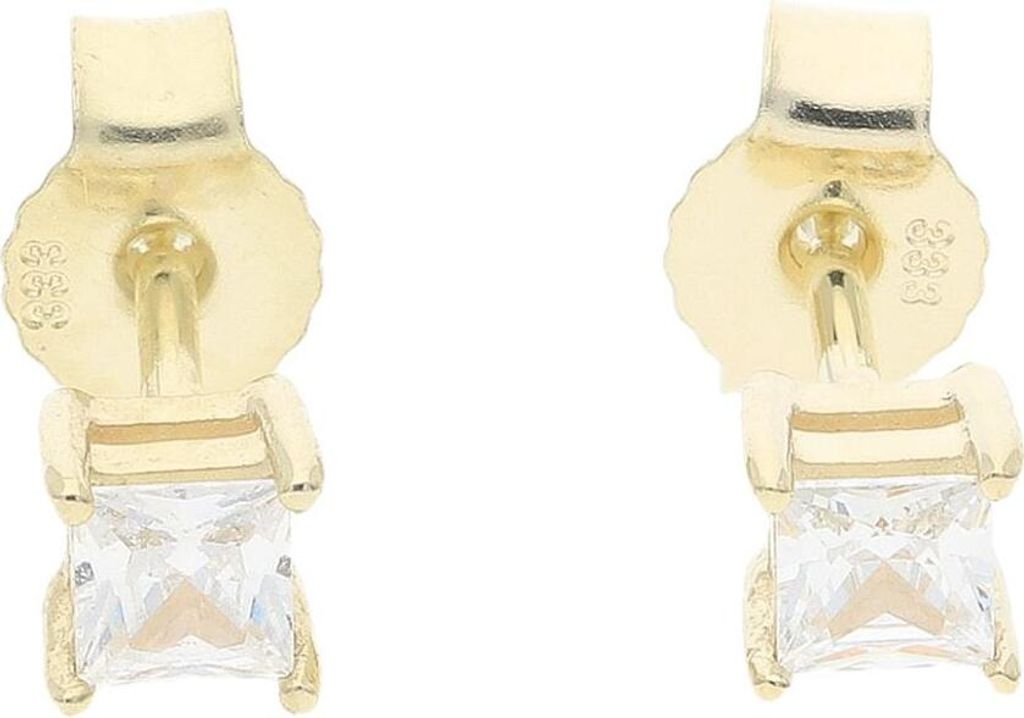 Ohrstecker Gold 333 mit Zirkonia JL39-06-0885 JuwelmaLux Produktbild 