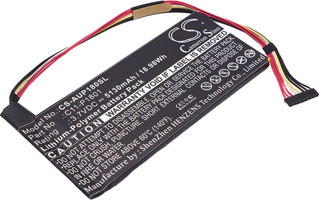 TECHTEK Batteria compatibile con [Asus] P1801, P1801-B037K, Transformer AiO, Transformer AiO P1801 sostituisce C11-P1801