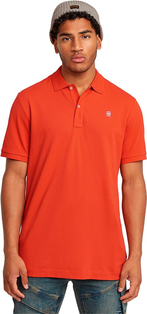G-star Dunda Slim Kurzarm-poloshirt Orange M Mann Orange M