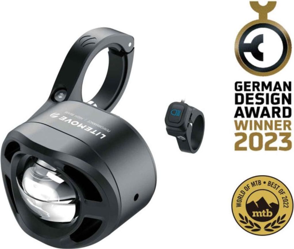 Litemove Lumière AEW230 pour VAE avec support de guidon Litemove Lumière AEW230 pour VAE avec support de guidon
