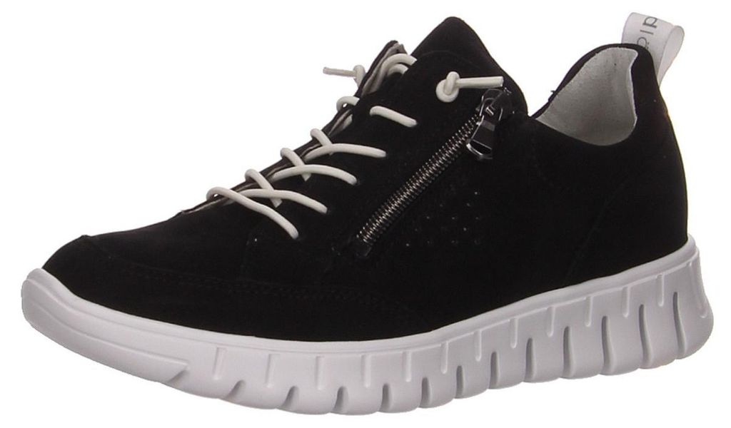 Waldläufer Schnürhalbschuhe in schwarz, Gr. 8