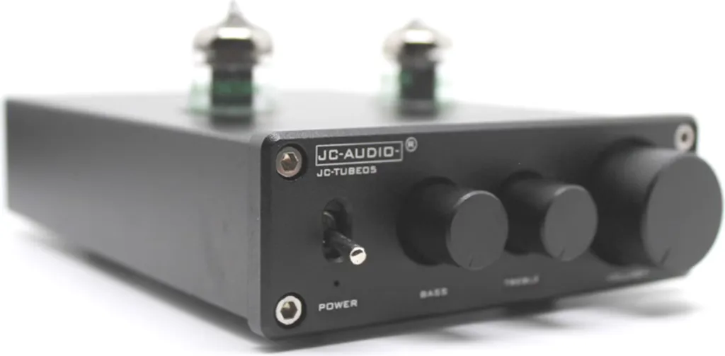 JC-AUDIO TUBE05 Décodeur BT et Préamplificateur Audio Hi-Fi Haute Qualité