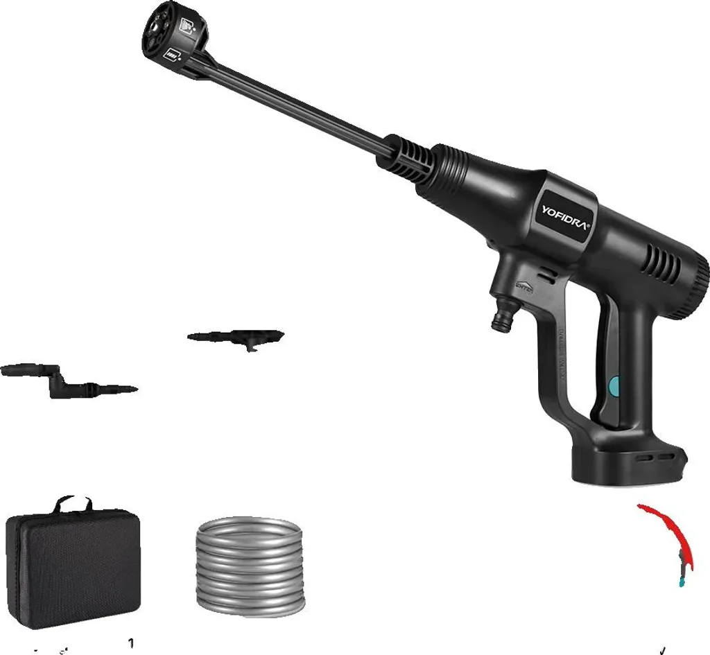 Idropulitrice a Batteria 200 BAR | Pistola Acqua Professionale Cordless