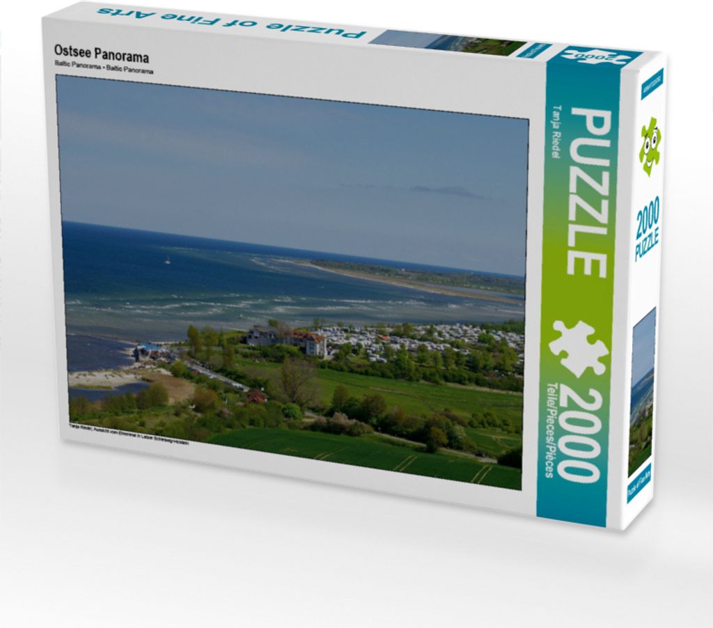 CALVENDO Puzzle Ostsee Panorama 2000 Teile Puzzle quer | 2000 Teile Lege-Größe 90x67cm Foto-Puzzle für glückliche Stunden