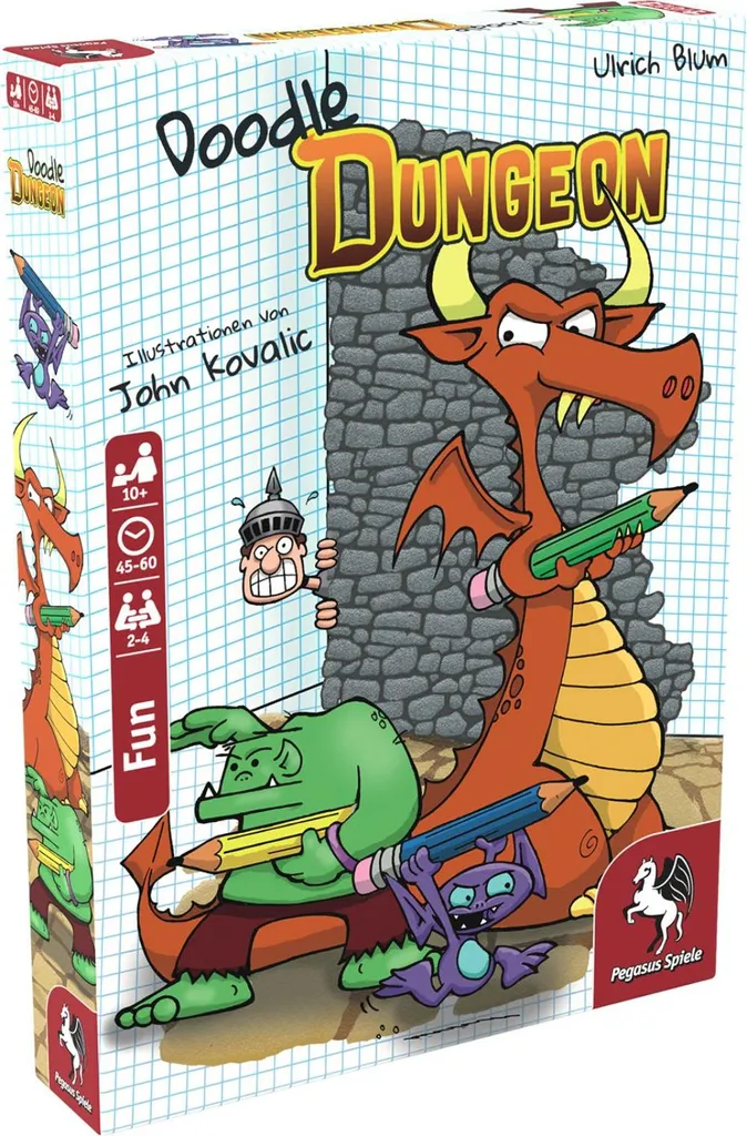 Doodle Dungeon édition française - Le jeu idéal pour vos soirées jeux