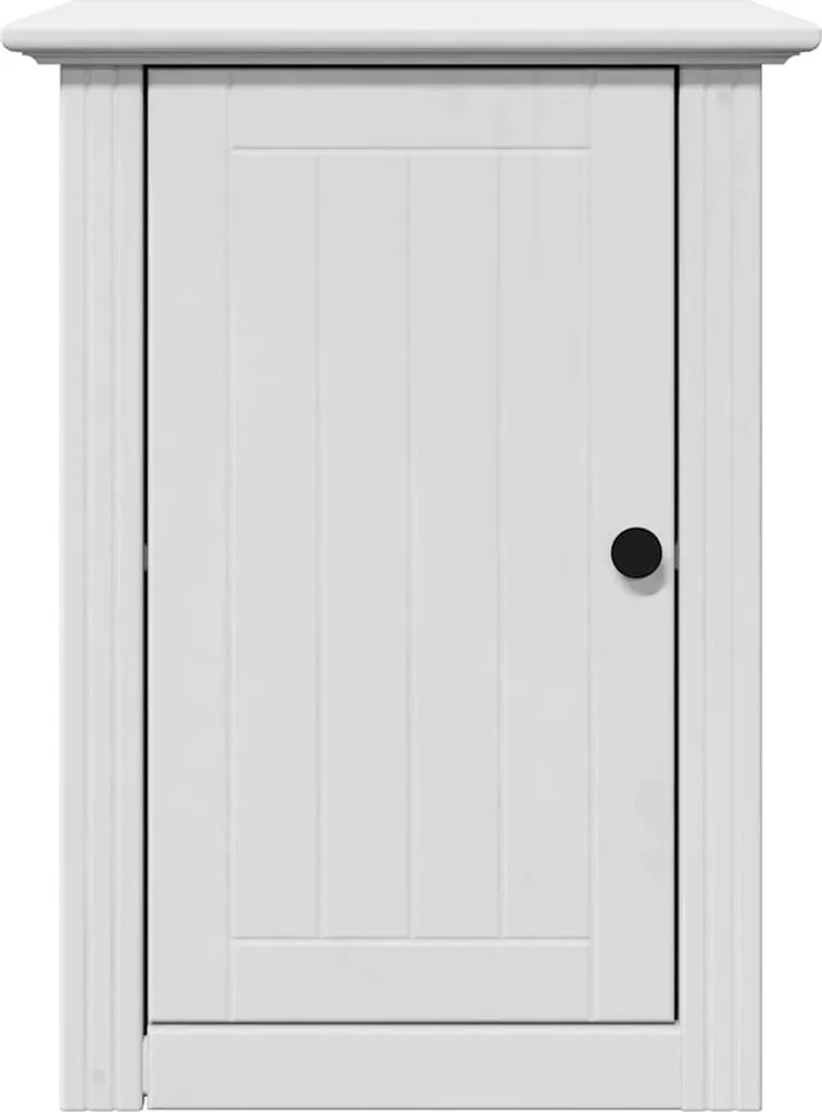 Solution rangement salle de bain étroite - Armoire murale BODO blanche