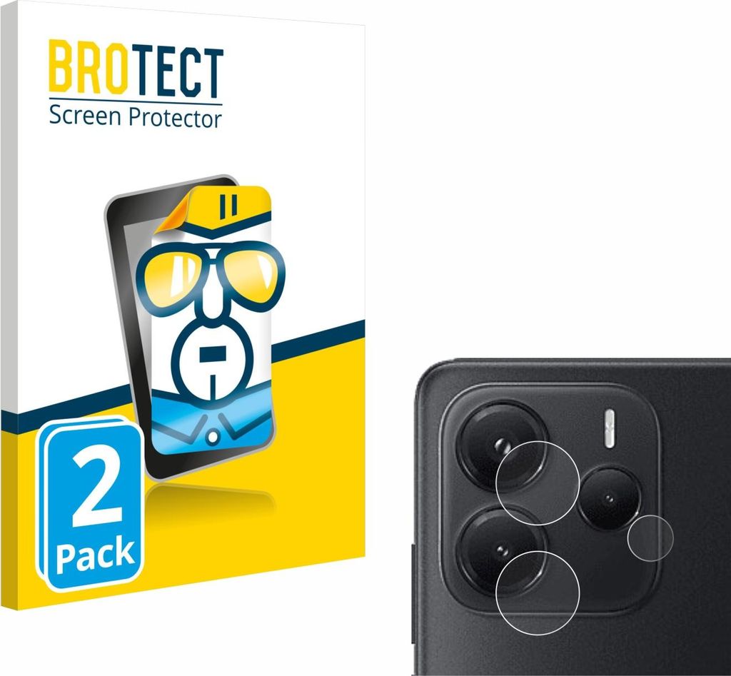 2x Für Xiaomi Redmi Note 14 4G (NUR Kameraschutz) Produktbild 