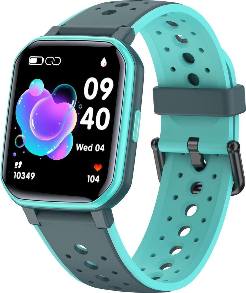 Smart Kids Watch für Jungen und Mädchen mit 1,54-Zoll-TFT-Bildschirm 5 Puzzle-Spiele Schrittzähler Message Reminder Grün