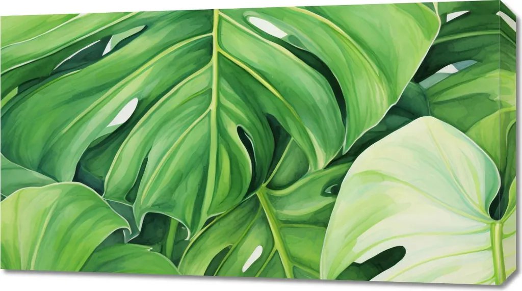 Offerta Quadro 90x50cm I segreti delle foglie | Spedizione Gratuita