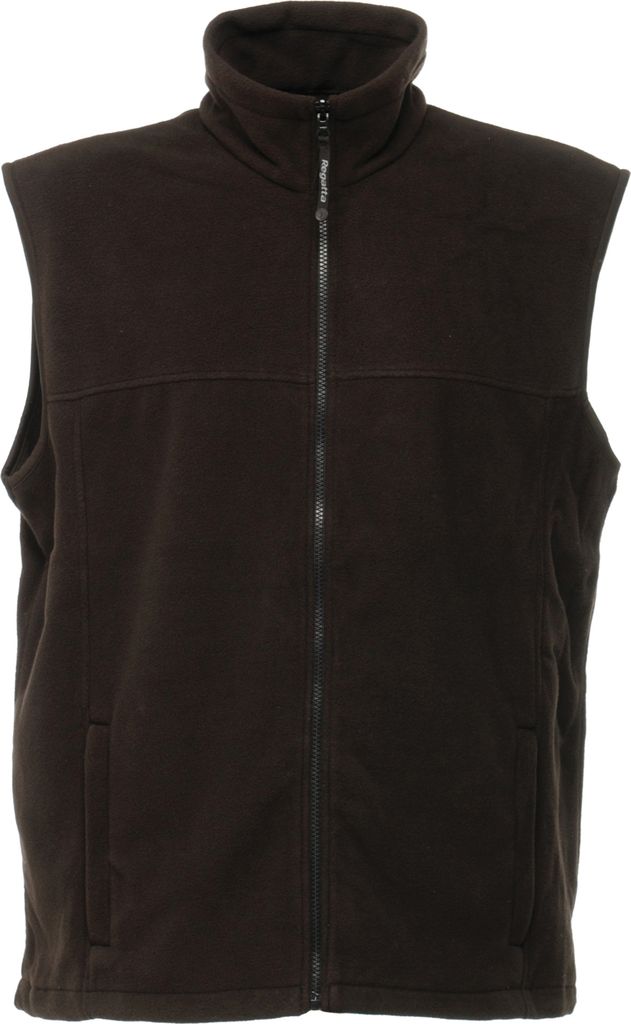 Regatta Haber II Herren Bodywarmer Fleece-Weste, ärmellos RW1224 (Large) (Schwarz)