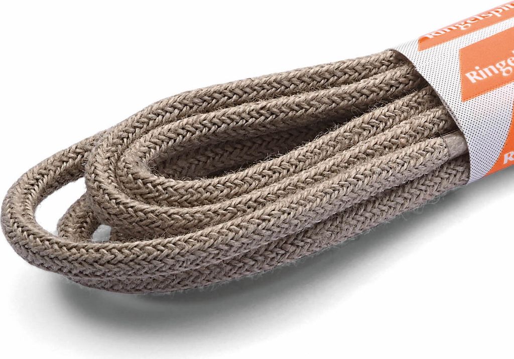 RINGELSPITZ - Rund Dünn – Feine Schnürsenkel für Elegante Schuhe - 120 cm, jeansblau