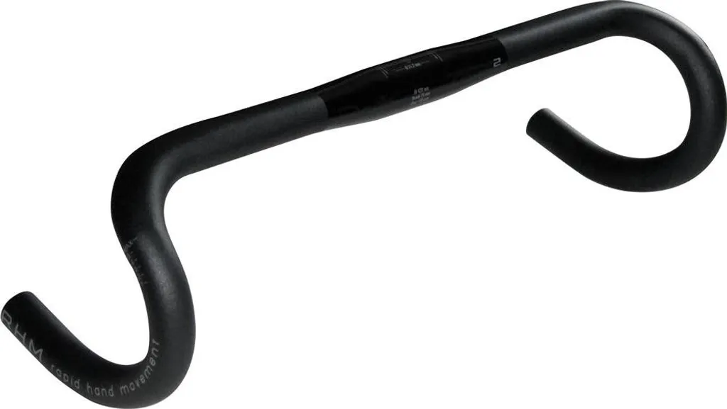 Cintre Deda Zero RHM 02 DCR 440mm Géométrie RHM Finition Polish Black