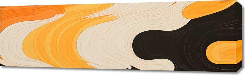 Bild 100x30cm Sonne und Schatten