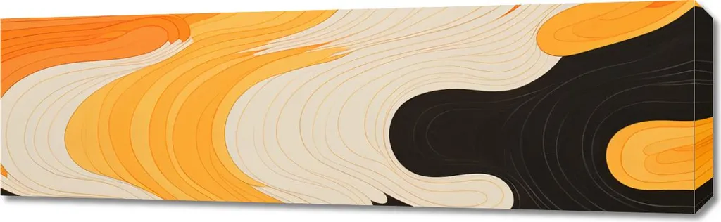 Quadro 100x30cm Sole e ombra