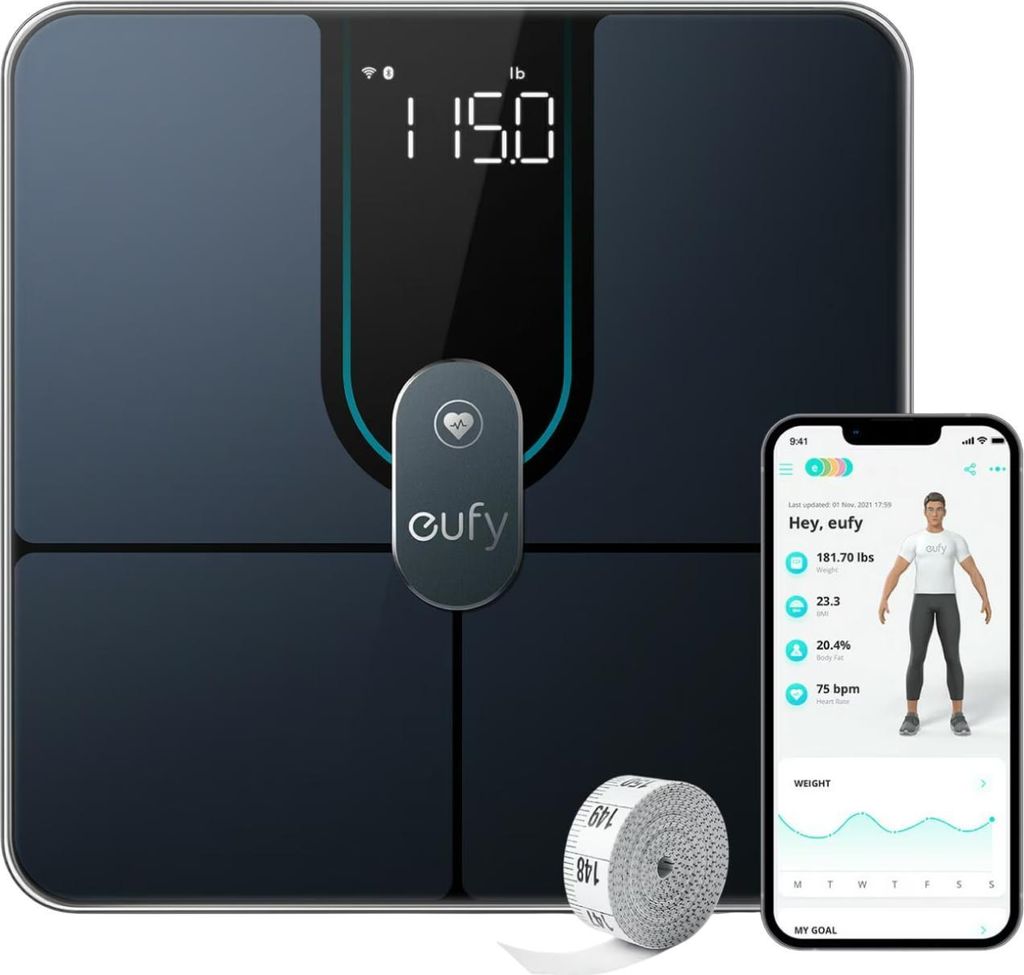Bilancia intelligente Eufy P2 Pro, bilancia digitale da Immagine del prodotto 