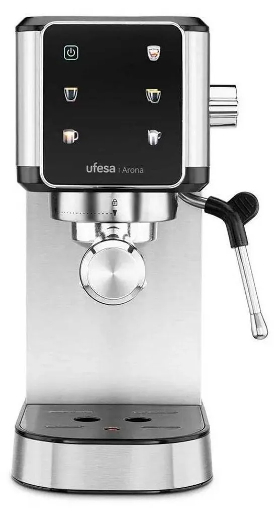 Machine expresso Ufesa Arona 20 bars avec écran tactile et Thermoblock