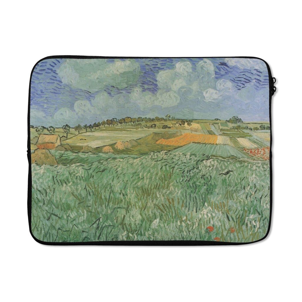 MuchoWow Laptop Hülle 15 Zoll In der Nähe von Auvers - Vincent van Gogh Laptoptasche - Laptoptasche - Sleeve - Rundum-Schutz