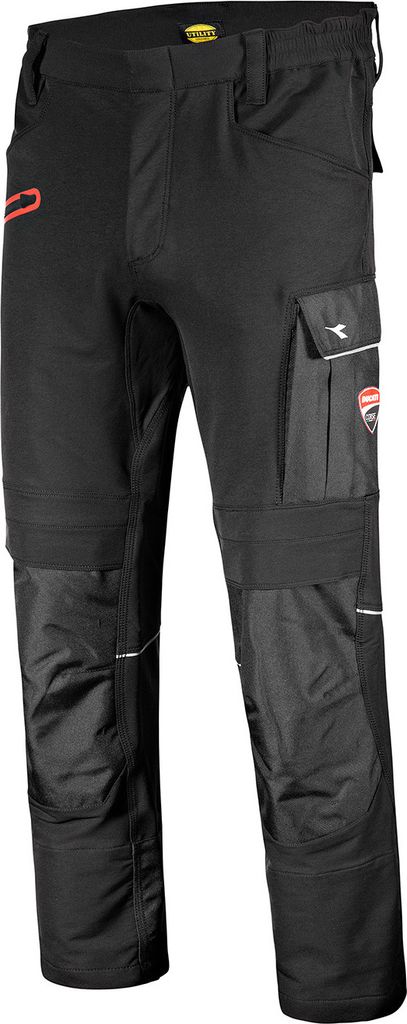 Ducati Arbeitshose Performance 80013-black Größe M